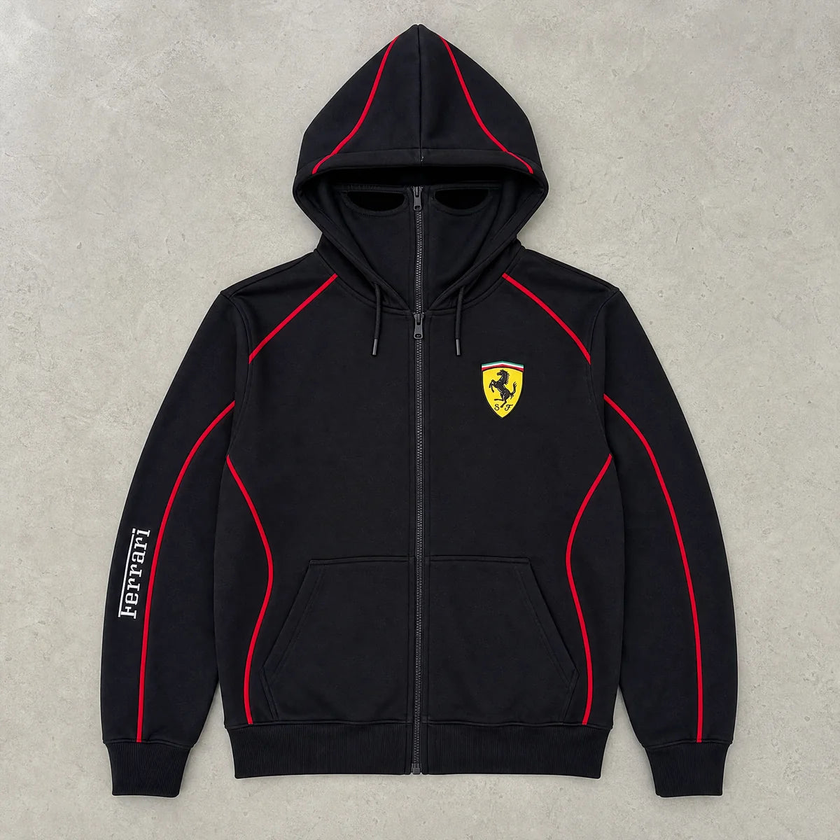 Sweat à capuche Redline Zip Intégral - Édition Ferrari - Taille 2XL